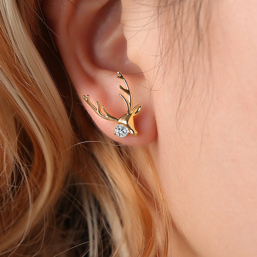 Small Elk  Earring