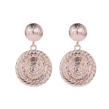 Load image into Gallery viewer, Gold Color Drop Earrings