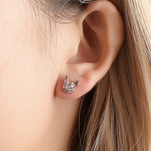 Load image into Gallery viewer, Small Elk Stud Earring