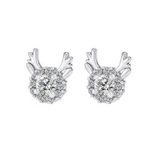 Load image into Gallery viewer, Small Elk Stud Earring